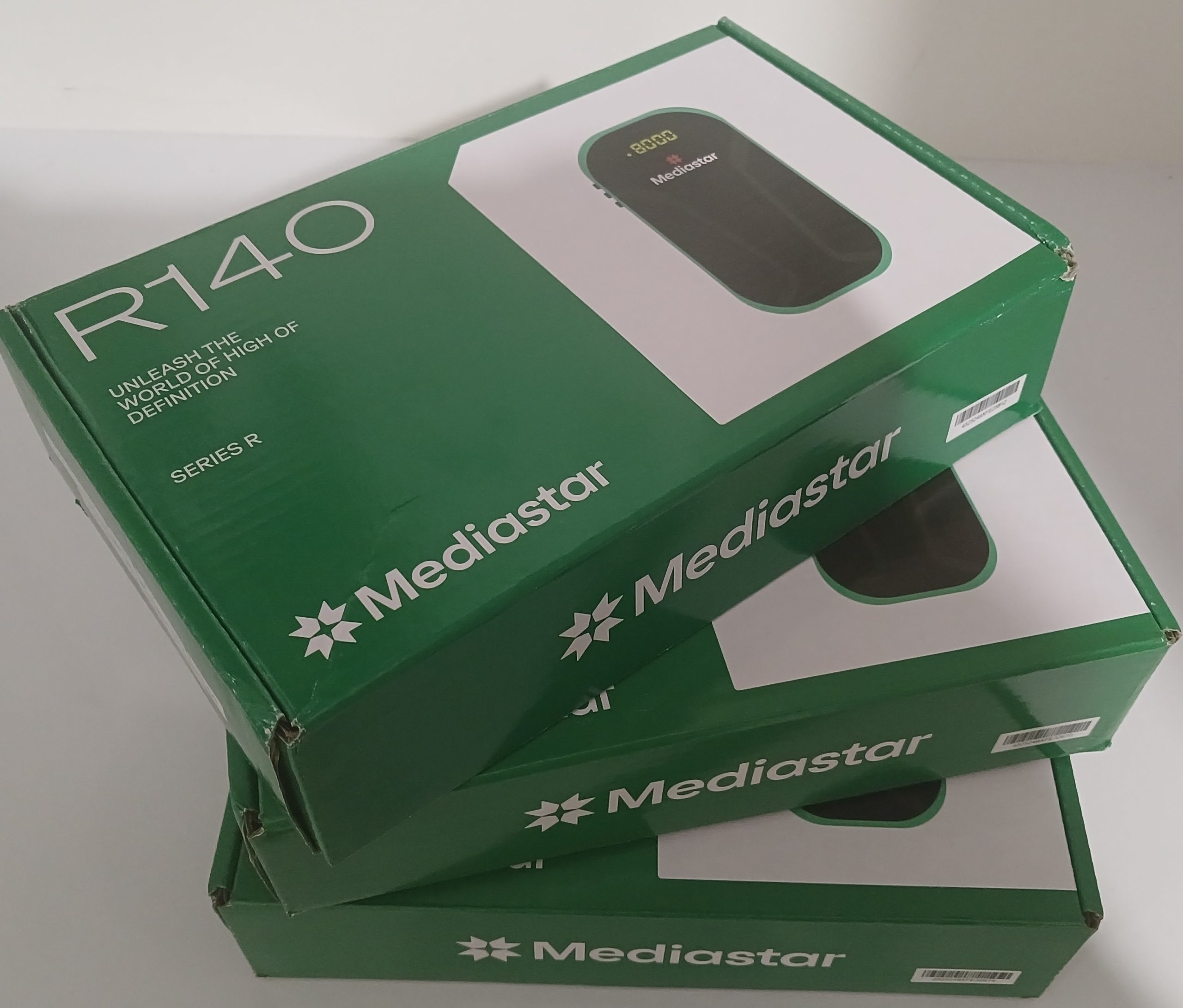 گیرنده دیجیتال مدیا استار R140 با ریموت کنترل جدید